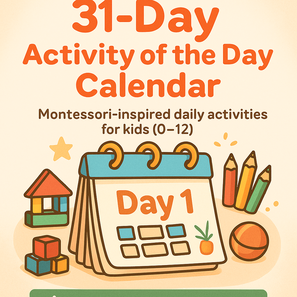 31 Day – Activity of the Day (Printable PDF)